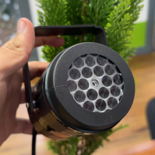 “Láser de Navidad: Magia y Color”